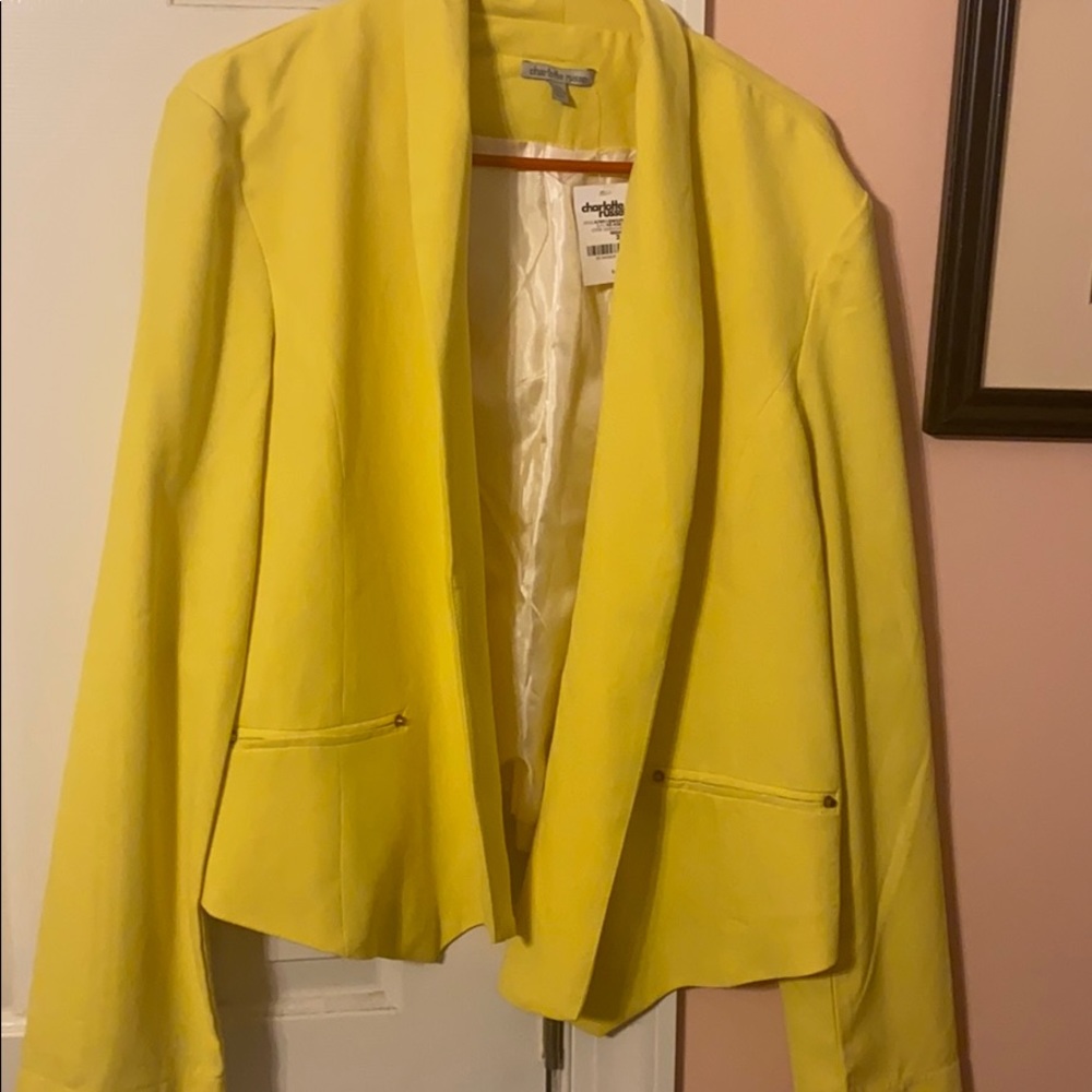 NEVER WORN WITH TAGS Neon Blazer